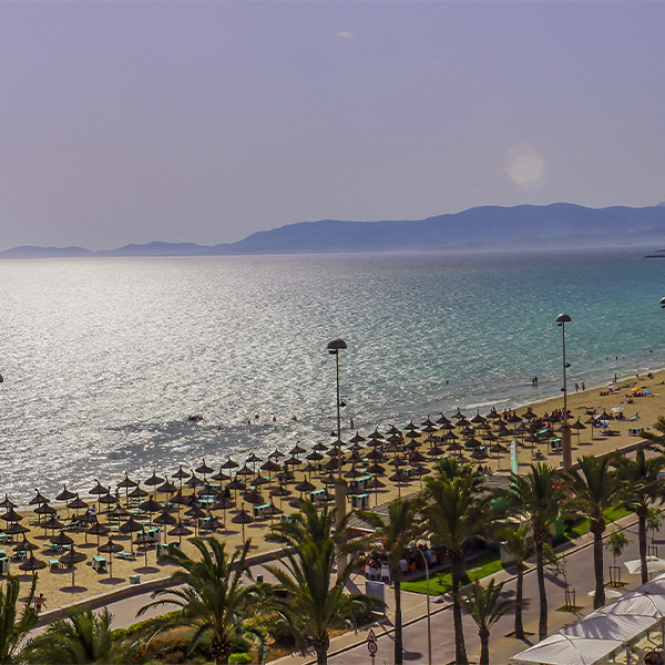Strand von El Arenal