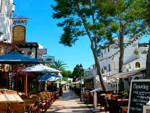 Eten in het centrum van Cala d'Or