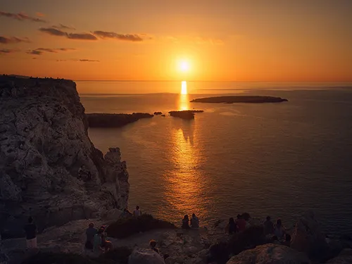 Coucher de soleil à Minorque