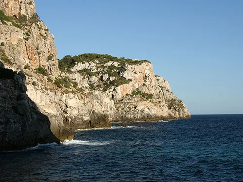 Kliffen op Menorca