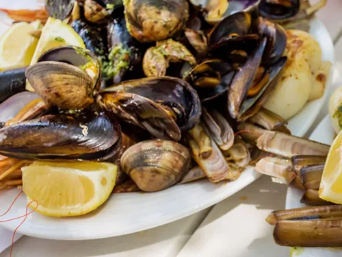 Meeresfrüchte in Cantabria essen