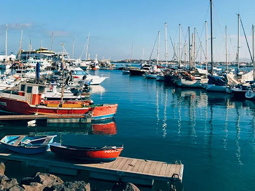 Corralejo Harbour