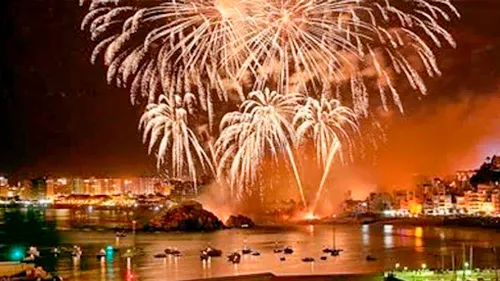 Fireworks on the Costa Brava