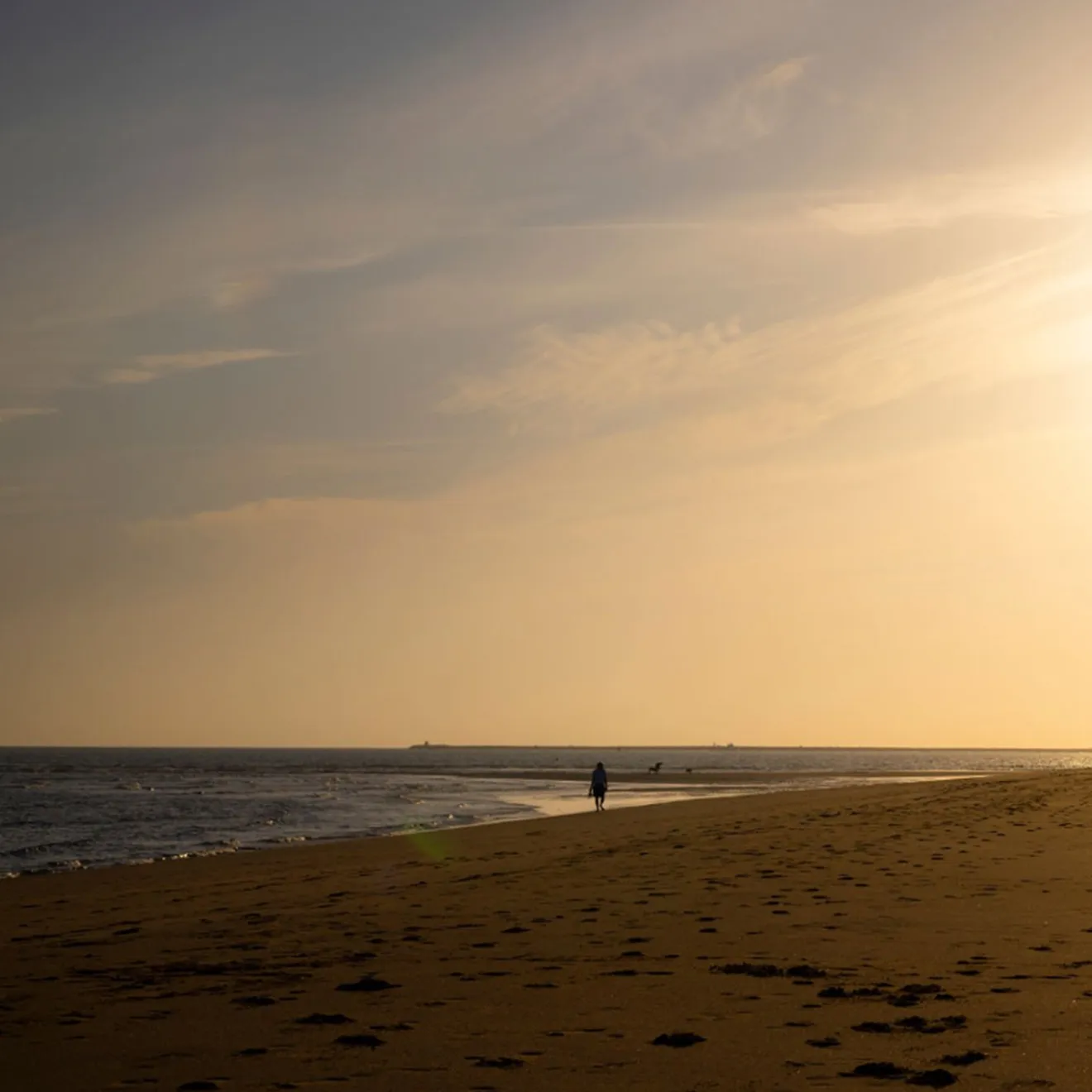 Coucher de soleil sur la Costa de la Luz