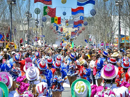 Festumzug in Fuengirola