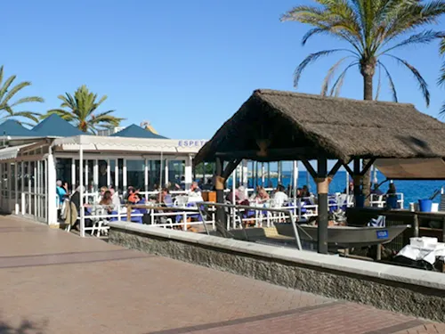 Restaurant an der Uferpromenade von Fuengirola