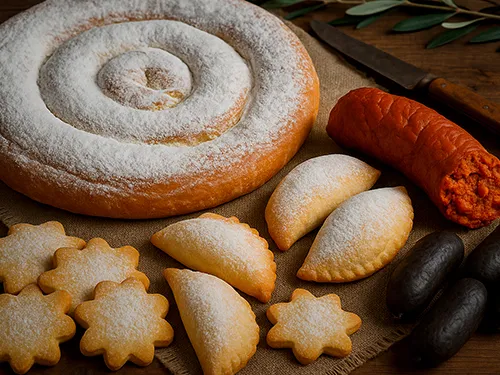 Dulces y embutidos de Mallorca
