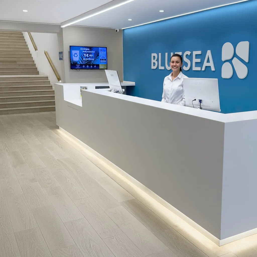 24-Stunden-Rezeptionsservice bei BLUESEA Hotels