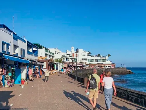 Boulevard van Playa Blanca