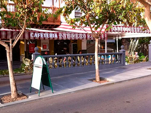 Bars en restaurants in het hogere gedeelte van La Paz