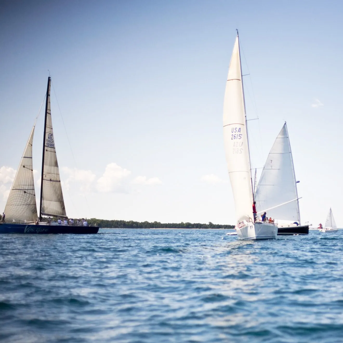 Regattas in the Rías Baixas