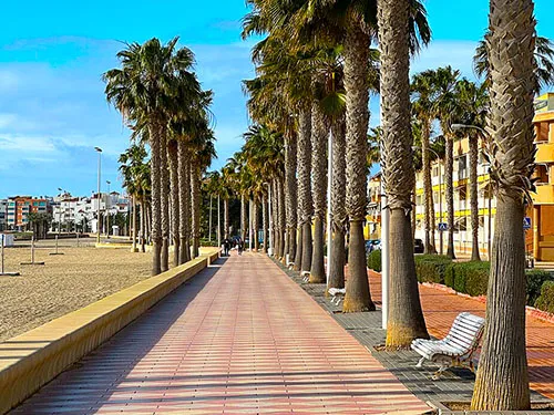 Paseo Marítimo de Roquetas de Mar