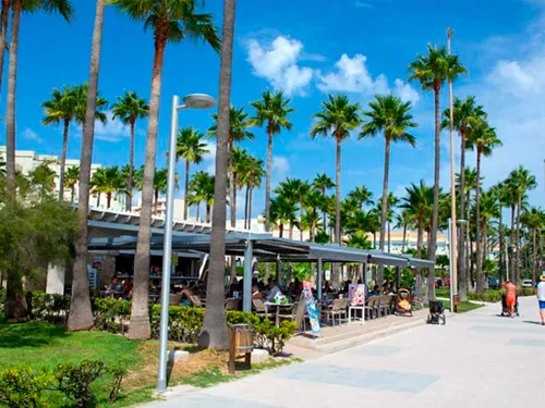 Restaurants on the Sa Coma Seafront Promenade