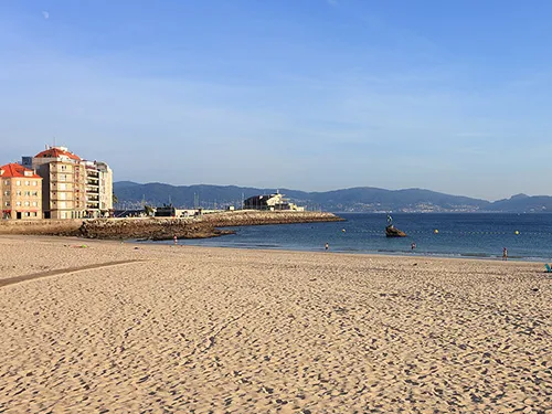Plage à Sanxenxo