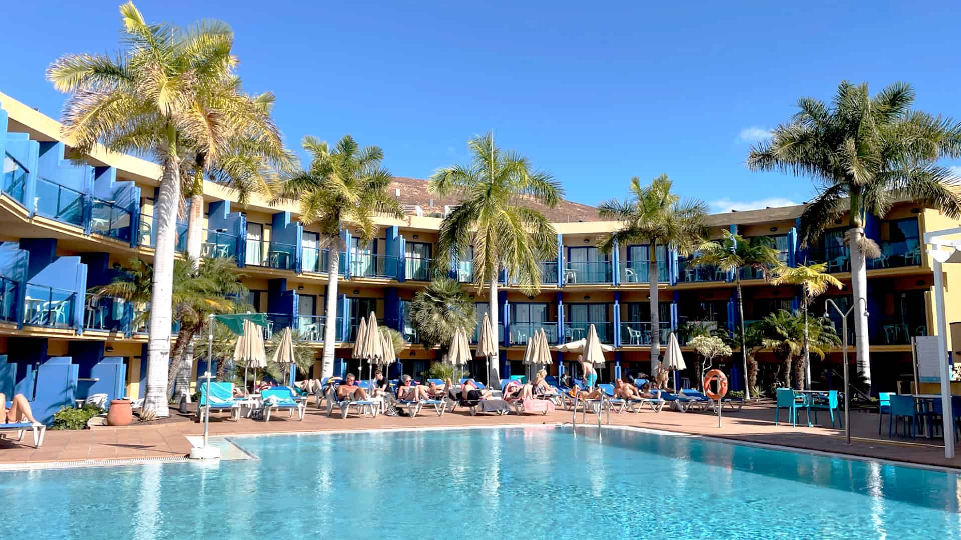 vista piscina exterior bluesea jandia luz