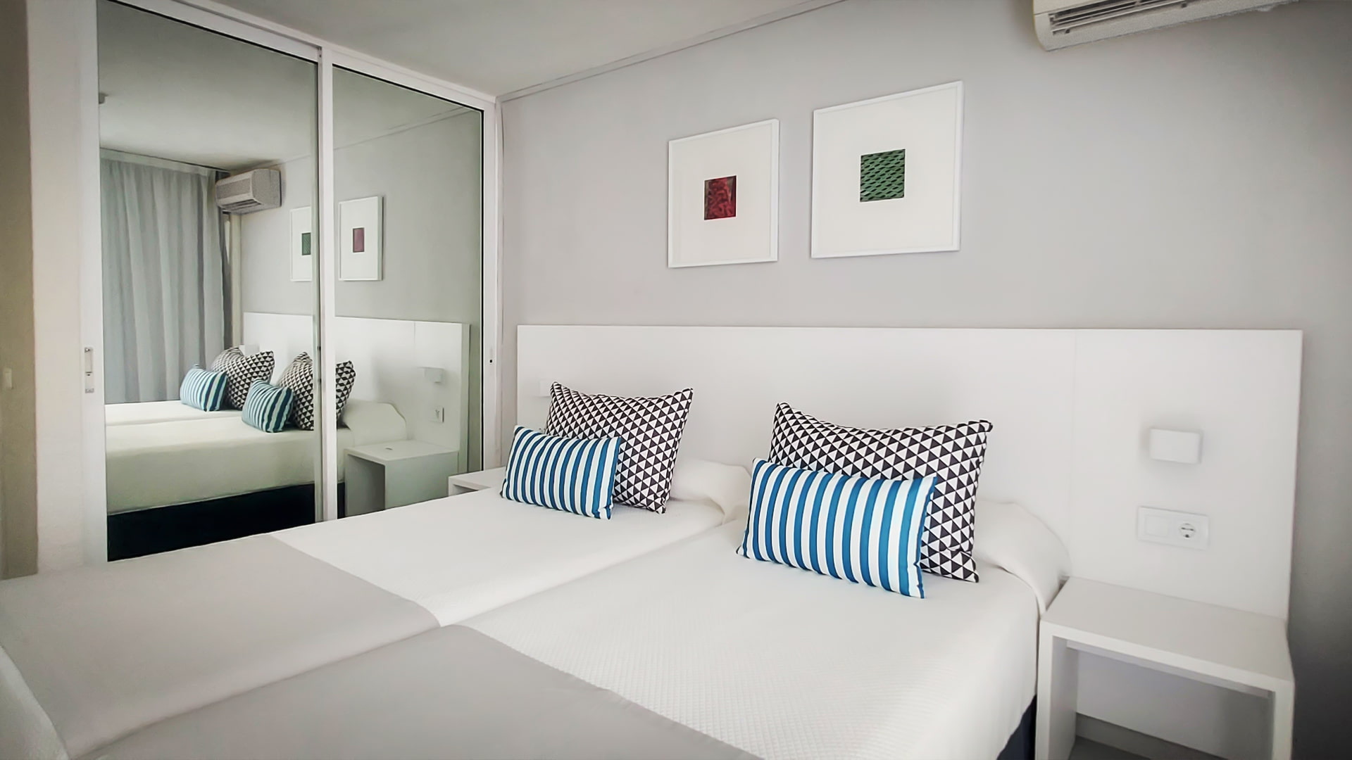 junior suite bedroom bluesea lagos de cesar