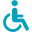 Accesible a minusválidos