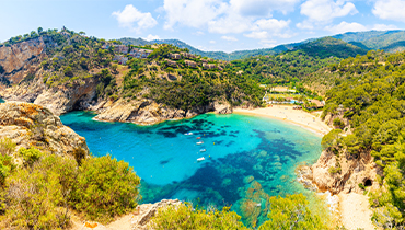 Cala Giverola costa Brava