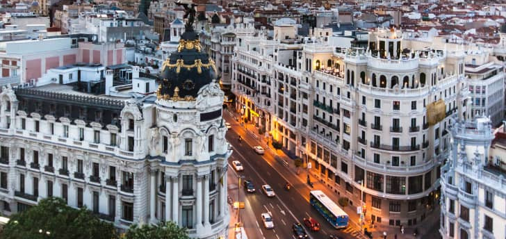 Hoteles en el centro de Madrid