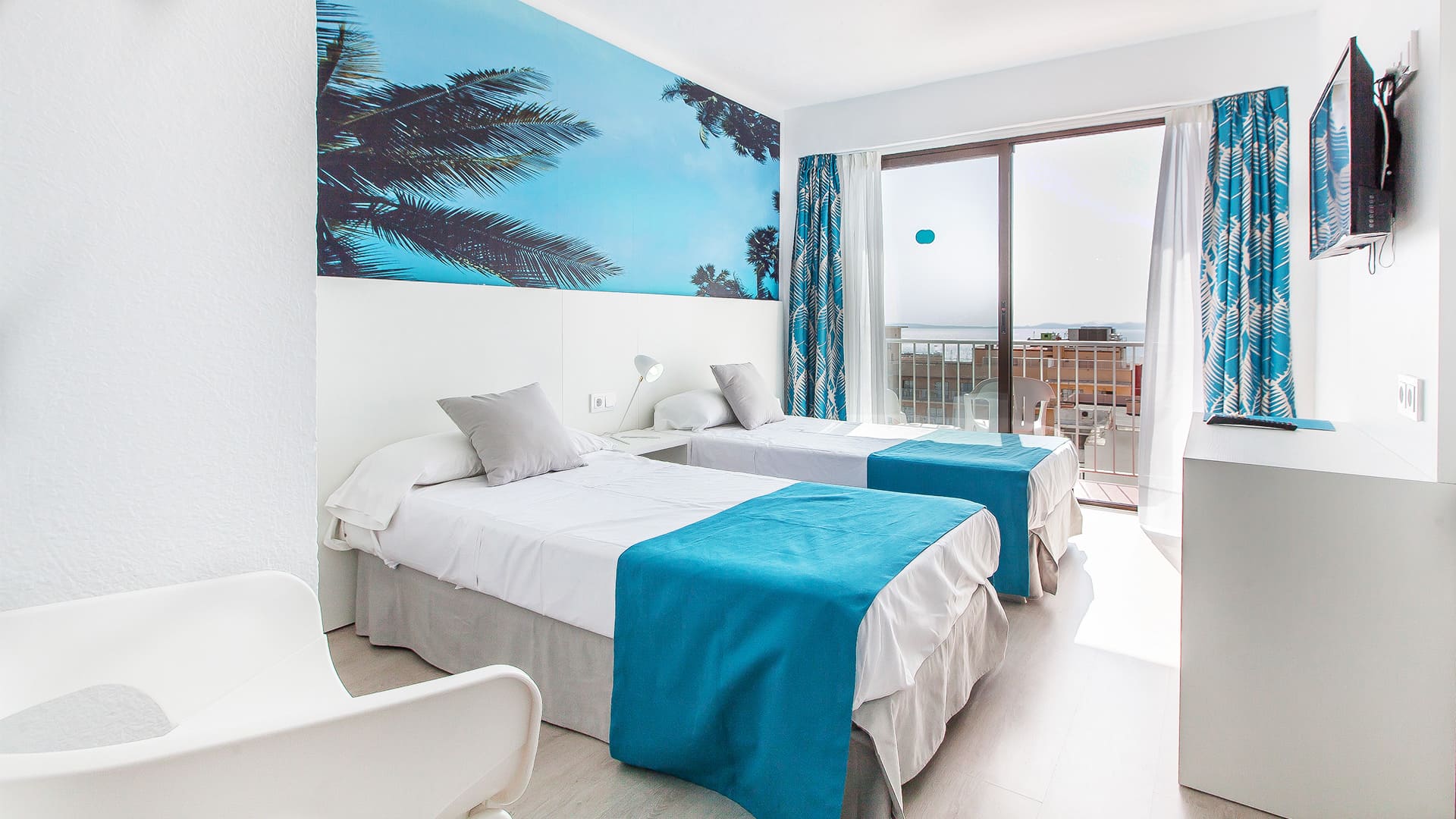 double room sea view bluesea arenal tower adults only