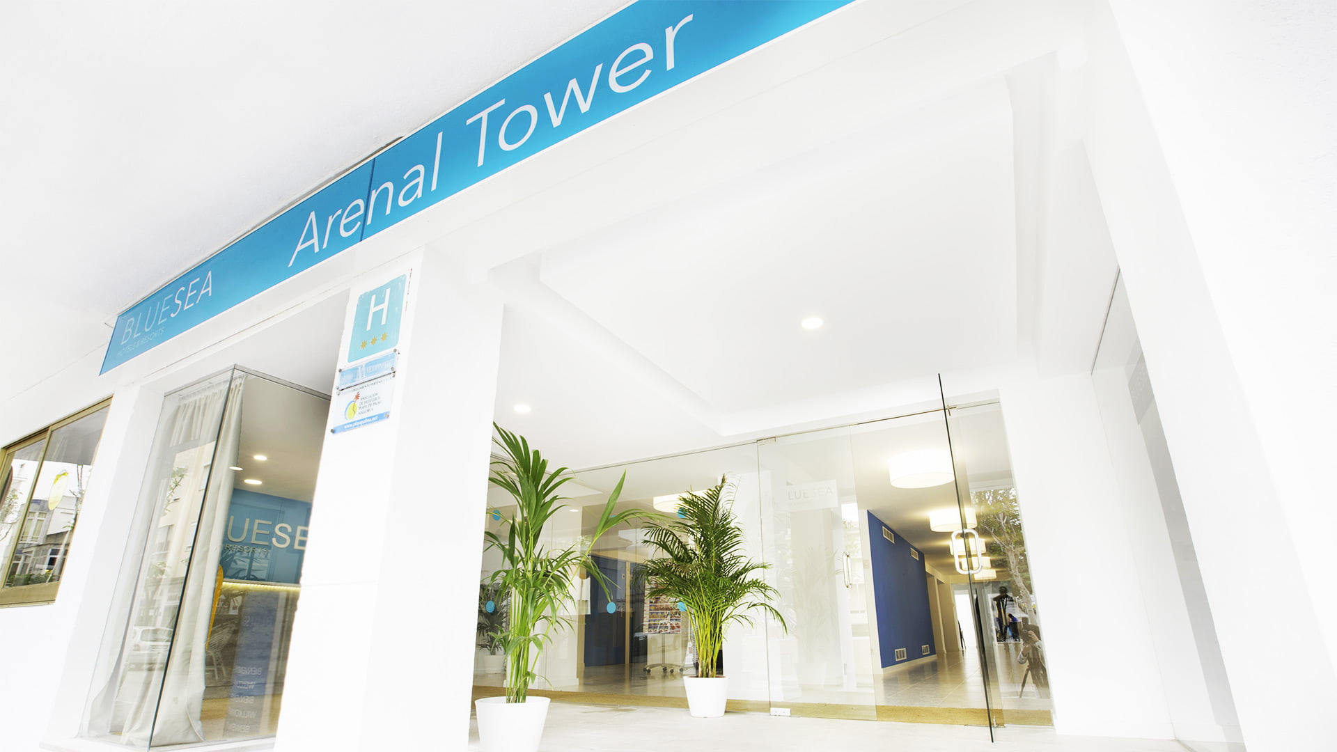 entrance bluesea arenal tower adults only