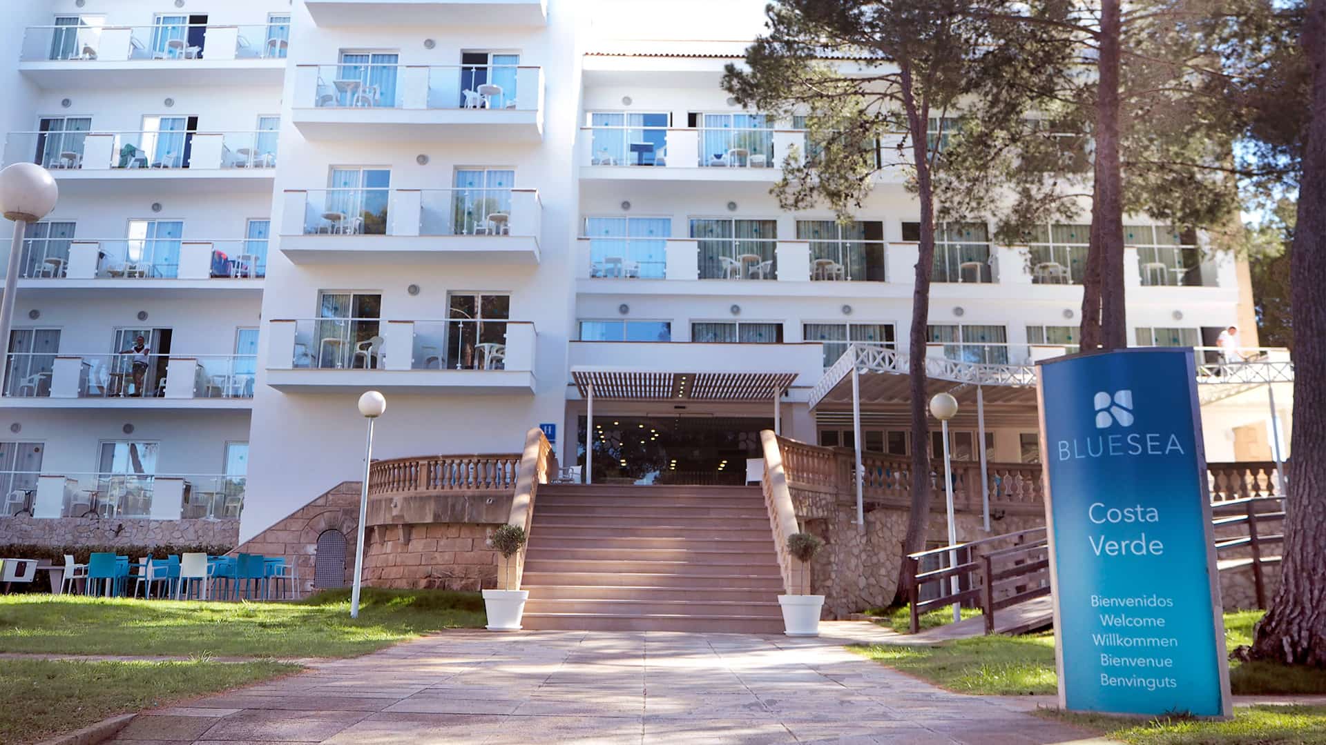 facade hotel Bluesea Costa Verde