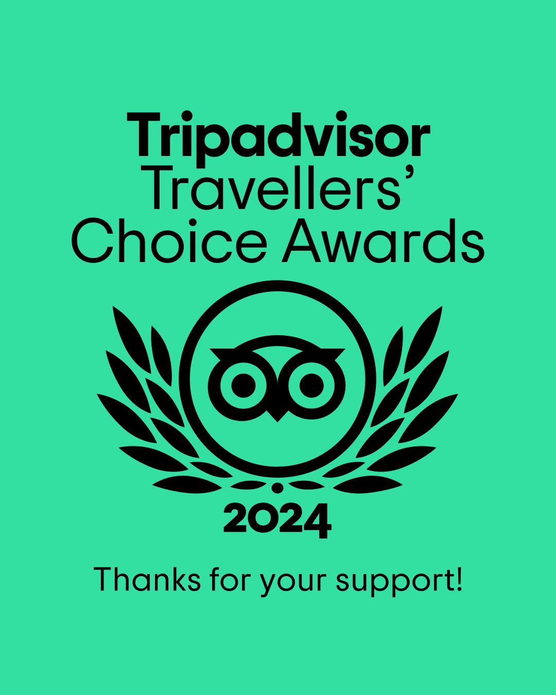 Sello Travellers Choice Awards 2024