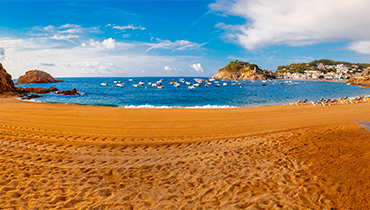 Playa mar menuda Costa Brava