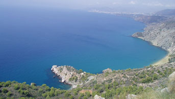 Playa de Cañuelo en Costa del Sol