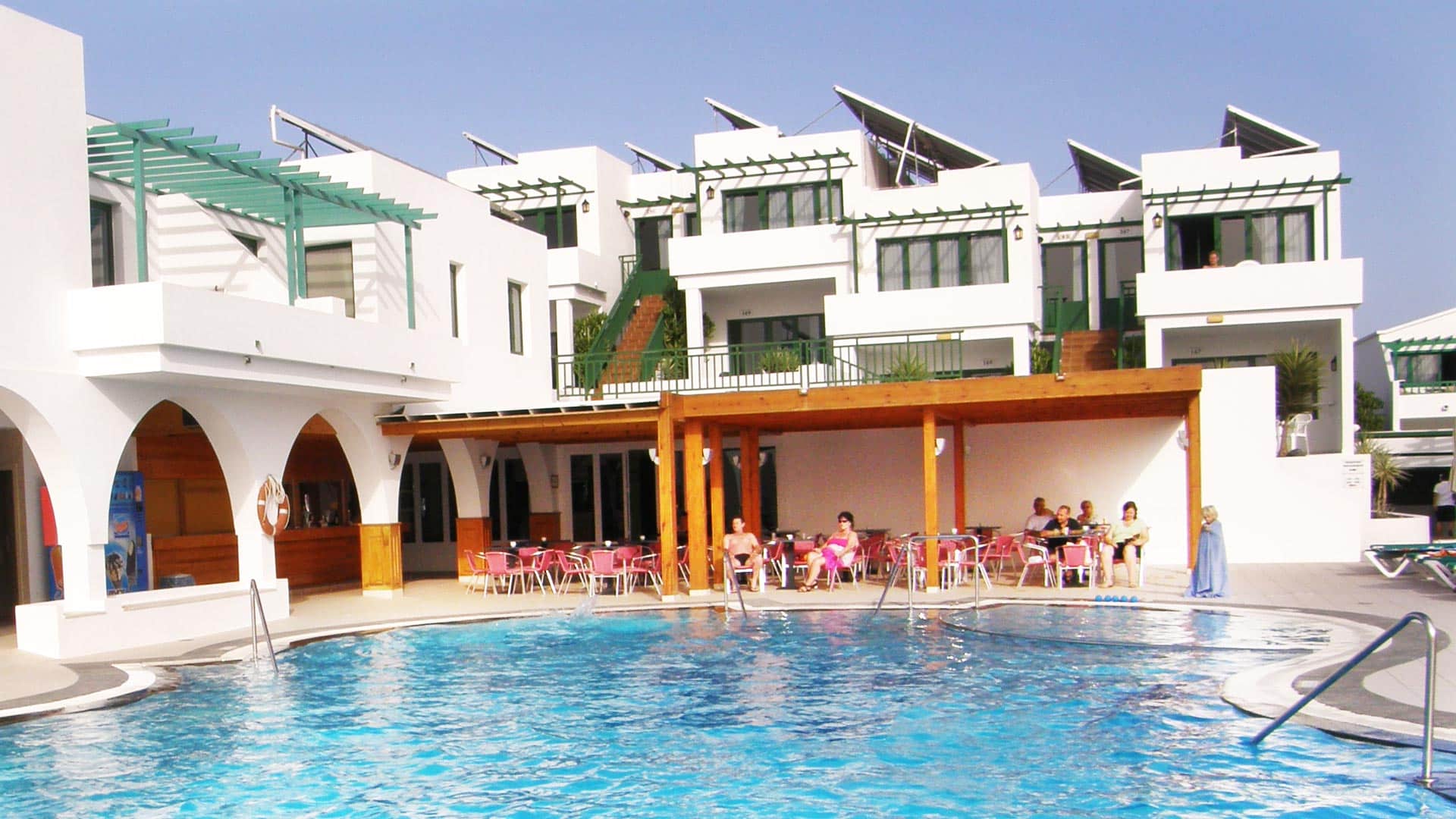 Schwimmbad bluesea los fiscos