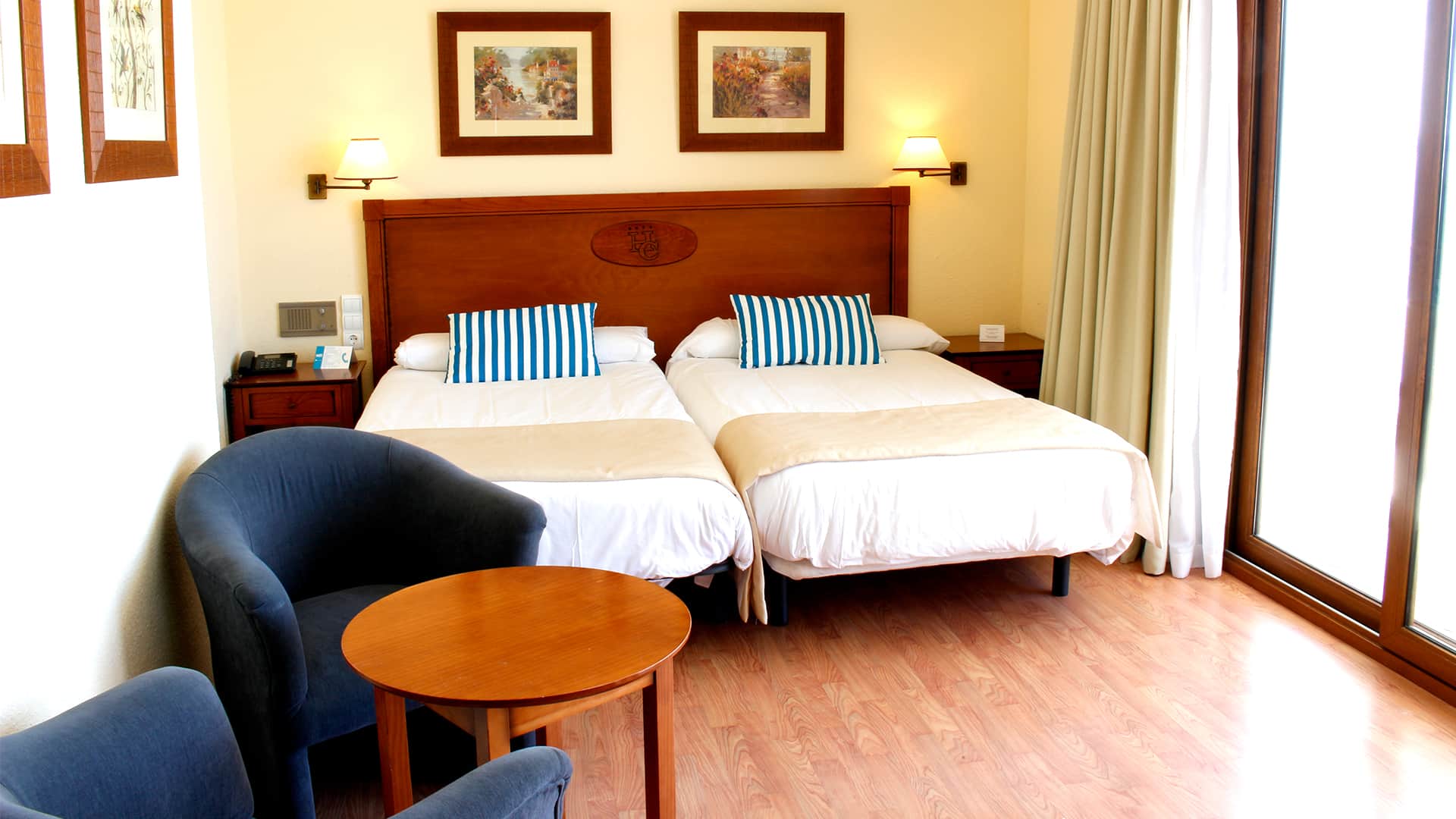 twin room bluesea gran cervantes